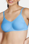 Zivame Beautiful Basics Double Layered Non Wired Full Coverage Backless Bra - Crystal Seas — thumbnail 6